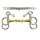 Butterfly Bit, 2 rings, jointed (10.5 cm - 16.5 cm)  9,5 cm