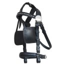 Bridle &quot;Top Class&quot;, with blinkers XFull black