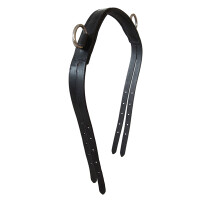 Halsriemen "Basic Plus" für Einspänner Pony schwarz