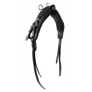 Saddle Skirt "Top Class" Single black Pony