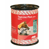 TopLine Plus, Weidezaunlitze 400m, wei&szlig;-rot, 9 x 0,3mm TriCOND