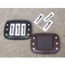 Numbers Plate &quot;Leather&quot; three-digit, single piece