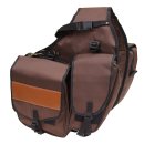 Saddle bag &quot;Holiday&quot; brown