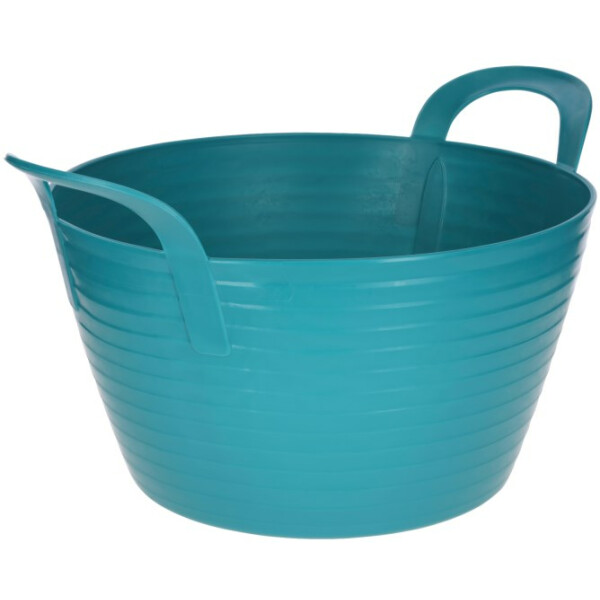 Flexibler Trog " FlexBag" ca. 12 ltr aquamarin