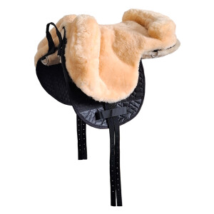 Lammfellsattel "German Riding" natur